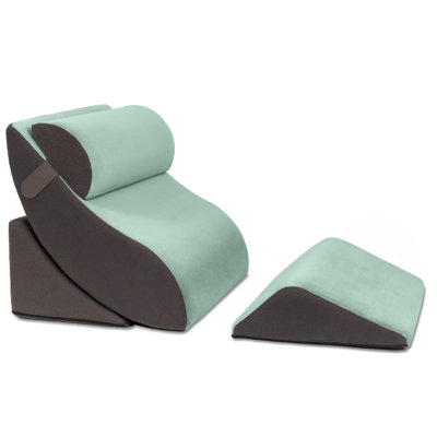Kind Bed 4-Piece Orthopedic Support Wedge Pillow Comfort System