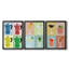 Moka Pot Colorblock - Toile tendue avec châssis sur mesure - 3 pièces-1476921478-1476921480
