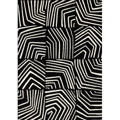 Tapis zébré à rayures Florence
