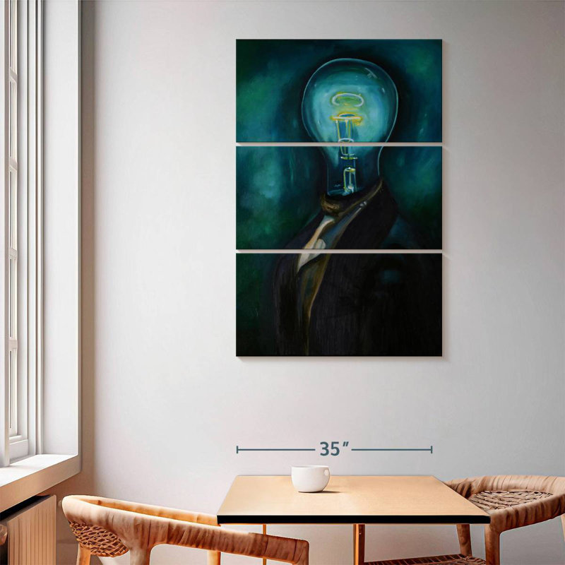 Keiri Light Headed III, 65" H x 42" W