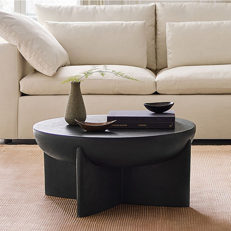 Table basse Belmonte, Noir