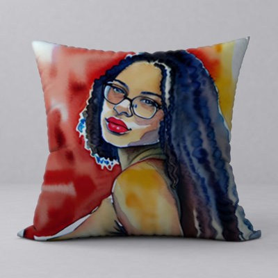 Reversible Throw Pillow