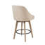 Tabouret de comptoir avec siège pivotant