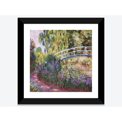«The Japanese Bridge» par Claude Monet, reproduction