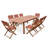 Capac 8 Seater Dining Set
