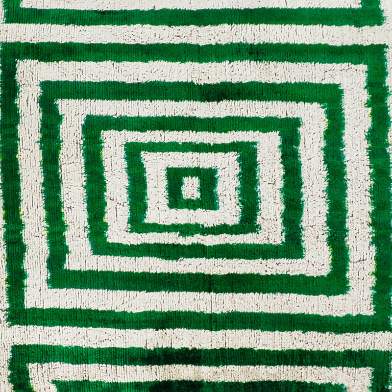 Oreiller en velours de soie Caesar, 16 po x 24 po, seulement