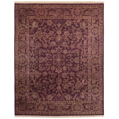 Armitage Transitional Damask Area Rug