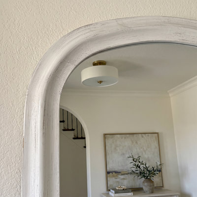 Miroir pleine grandeur blanc