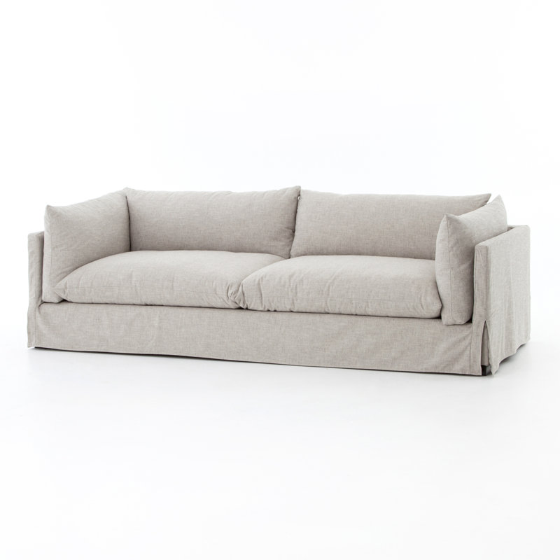 Habitat Sofa, 96.5" W x 40" D x 30" H, Valley Nimbus Beige Linen