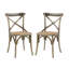 Ensemble de 2 chaises d'appoint Modway Gear-2060545130-2141332731