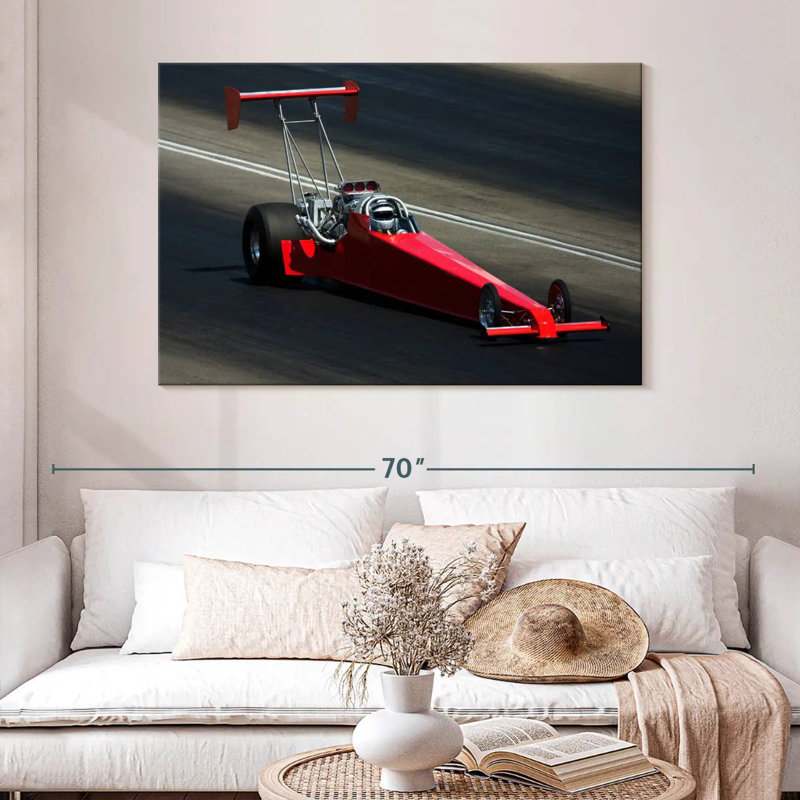 Voiture de course Mehar, H 32 po x l 48 po