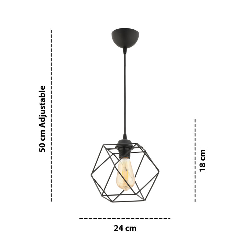Chandelier, Black