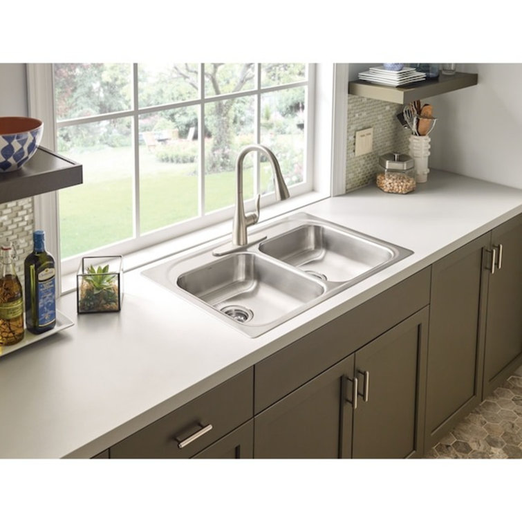 Moen Arbour One Handle Pulldown Kitchen Faucet Featuring Power Boost and Reflex