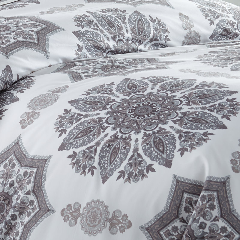 Infinity Collection Oversized Down Alternative Microfiber Comforter Set by Southshore Fine Linens, Queen Comforter + 2 Shams