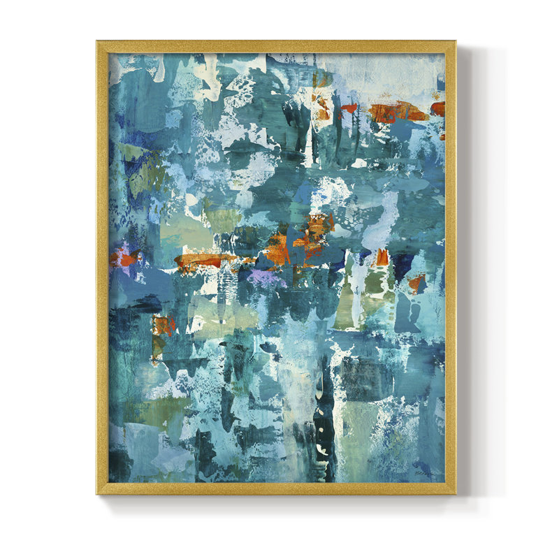 Reticent I, reproduction encadrée - bois massif, H 28 po x l 22 po