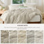 Housse de couette en lin pour grand lit - Ensemble de literie double brossé doux pour enfants et adultes (ensemble de 3)-109724496-109724469