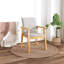  Table de salle à manger 3 pièces avec 2 ensembles de chaises en bois 3 pièces-969489070
