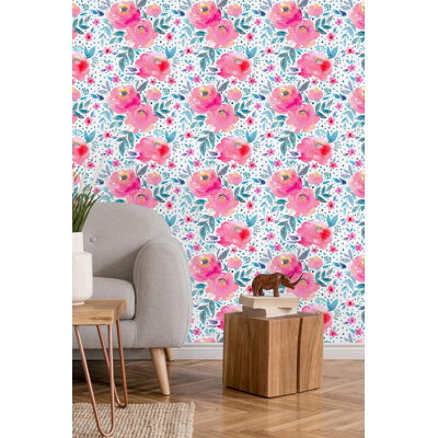 Rouleau de papier peint adhésif Cayucos Garden