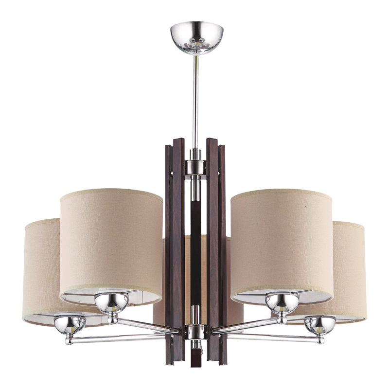 Hinnant 5 - Light Shaded Chandelier