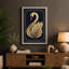 Gilded Swan Art Deco - Wrapped Canvas-894131796-894131797