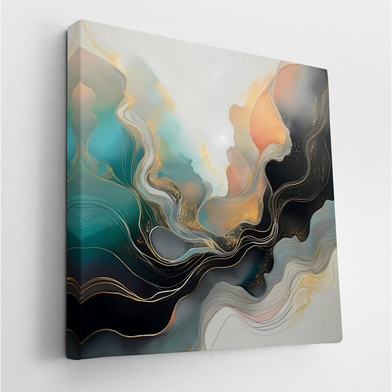 Mystic Tides, 30" H x 30" W