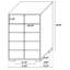 Commode 5 tiroirs noire-1932703452
