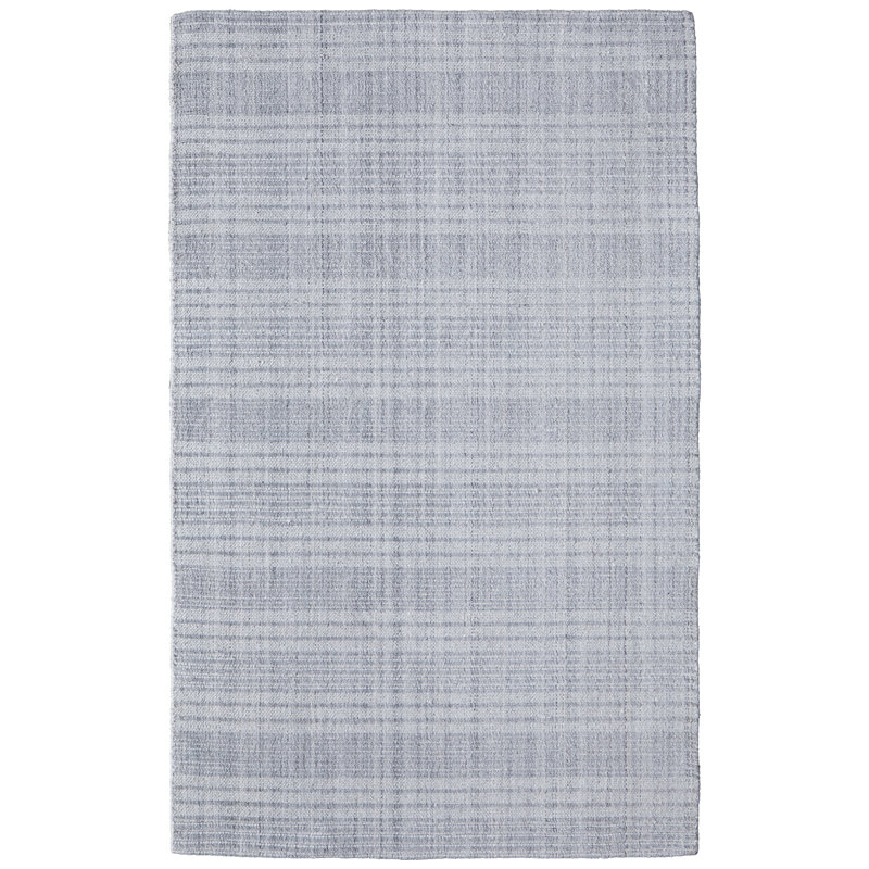 Chartrand Hand Woven Indoor/Outdoor Area Rug, Square 1'6", Gray