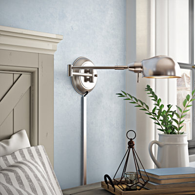 Cordelia Plug-in Swing Arm Sconce