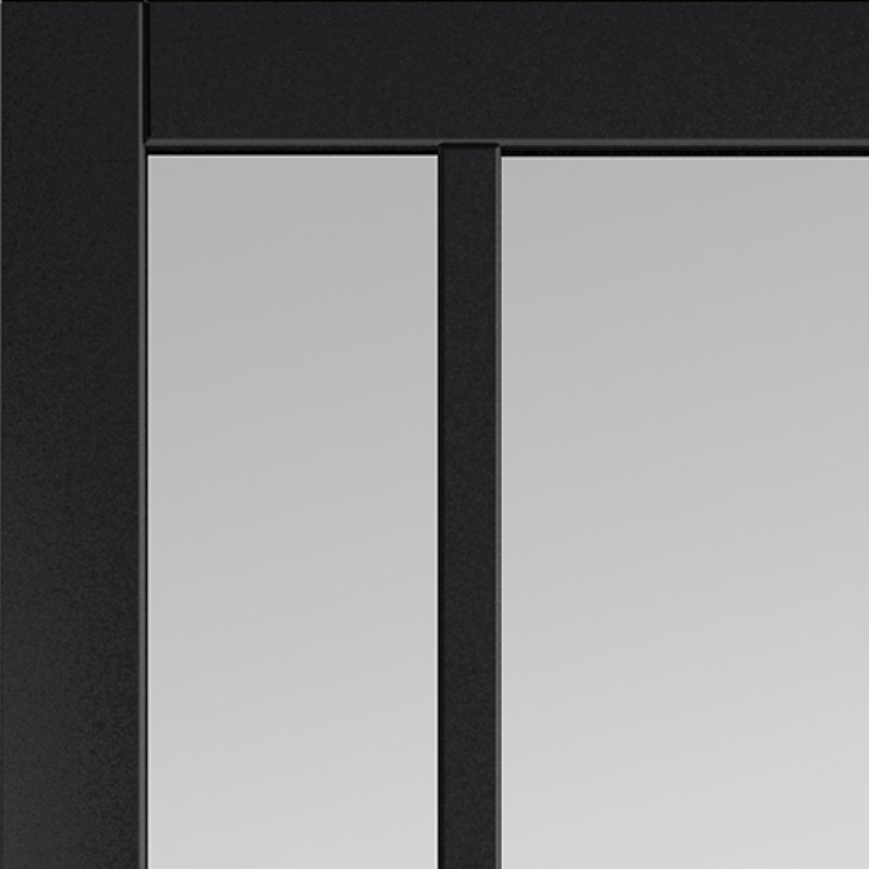 City Glass Door Prefinished, 198.1cm H x 61cm W x 3.5cm D