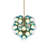 19 - Light Modern Gradient Blue Tiered Bubble Chandelier