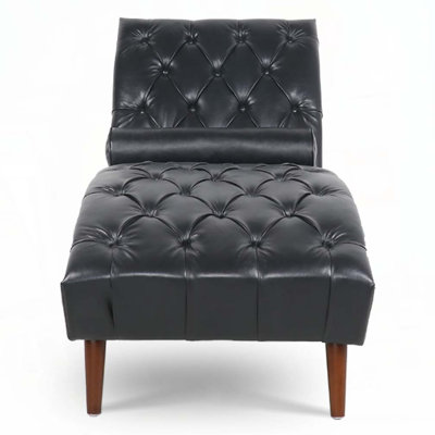 PU Leather Chaise Lounge Indoor