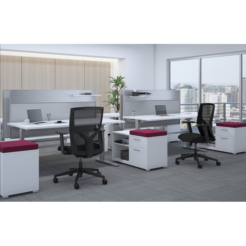 Mid-Back Ergonomic Mesh Task Chair from 9to5 Seating