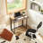 Small Folding Desk Computer Table Sturdy Steel Laptop Table Writing Workstation 31.5" Foldable Table Spaces Saving For Home Office