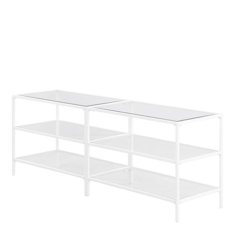 Nola Unfinished TV Stand for TVs up to 65", White