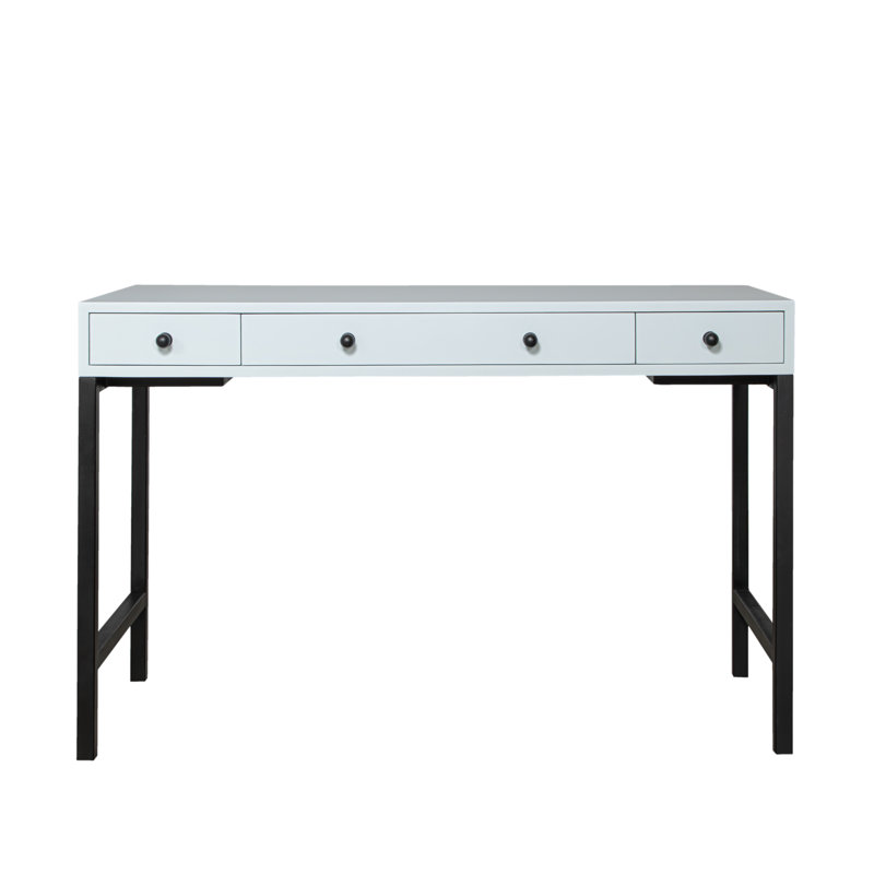 Bureau d'écriture Maple, Bleu clair