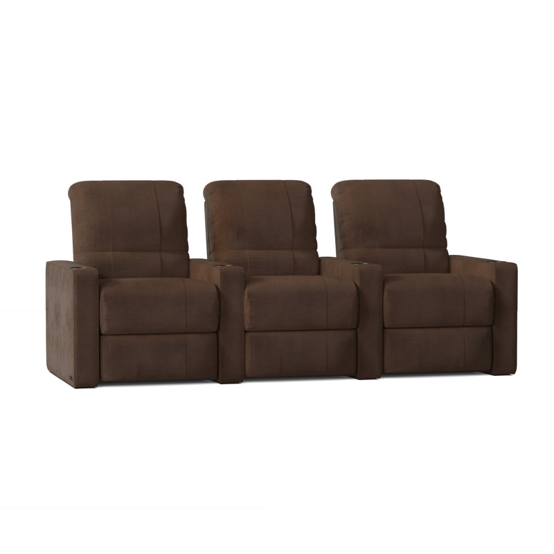 Rangée de sièges de cinéma maison Inuya (rangée de 3), Java Smartsuede, Manuel