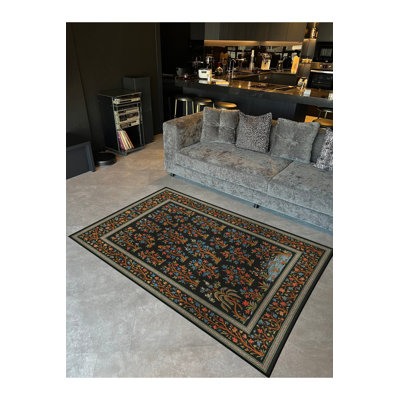Tapis noir Mosso