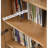 Floor-standing solid wood bookcase