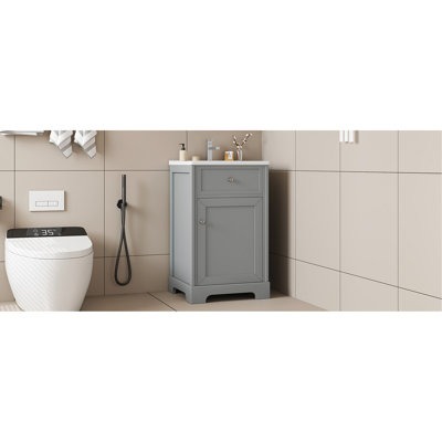 Meuble-lavabo de qualité supérieure avec caractéristiques avancées et espace de rangement abondant