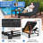 Glenyce 7 - Person Modular Patio Conversation Set with Cushions-1963687651