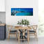 Waikiki Beach Honolulu Oahu HI USA by Collezione Panoramica - Wrapped Canvas Panoramic Print-1627749446