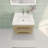 23.62'' Single Bathroom Vanity with Acrylic Top-68006826