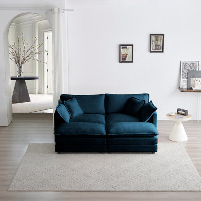  Sectional Sof Convertible Corner Couch Modern Minimalist Soft Sofa & Couch For Living Room