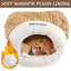 Sac de couchage pour chat Snuggle Sack Lit pour chat Cave Soft-1940590626
