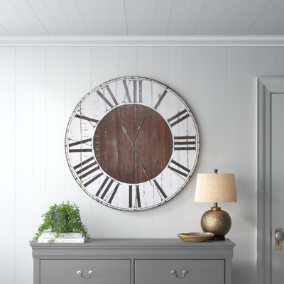 Czerwinski Wood Wall Clock