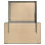 Commode 6 tiroirs avec miroir Leigh-756570155