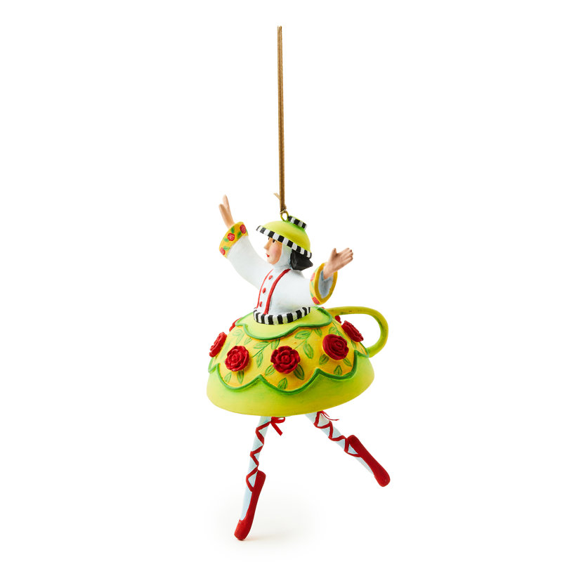 Patience Brewster Nutcracker Suite Chinese Teacup Ornament