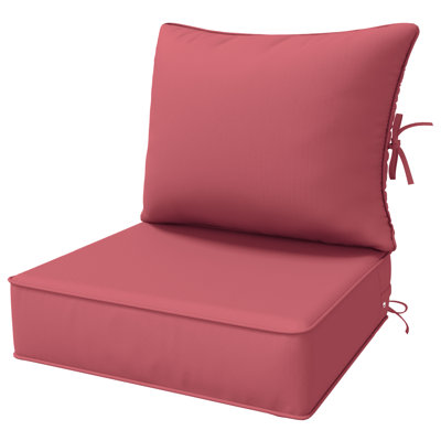 6.5″ Outdoor Replacement  Cushion Set, Deep Seating Seat / Back Cushion Set
