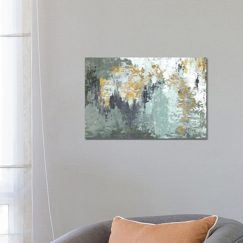Gold Magic by Patricia Pinto - Wrapped Canvas Painting, 66.04 cm H x 45.72 cm W x 3.175 cm D