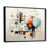Black Floater Framed
